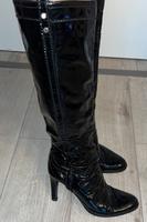 Sergio Rossi Lack Lackleder Stiefel 38,5 Vinyl Leder Brandenburg - Potsdam Vorschau