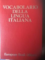 Vocabolario della lingua Italiana Ital./ Italienisch Wörterbuch Hessen - Ranstadt Vorschau