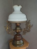 Antike Tischlampe flämisch Nordrhein-Westfalen - Rheinberg Vorschau