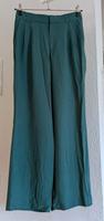 Zara Stoffhose Gr. M neu Etikett High Waist weit lang grün Modal Hessen - Messel Vorschau