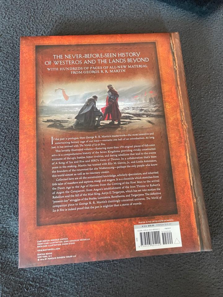 The world of ice and fire / game of thrones / George R R Martin in Lauter