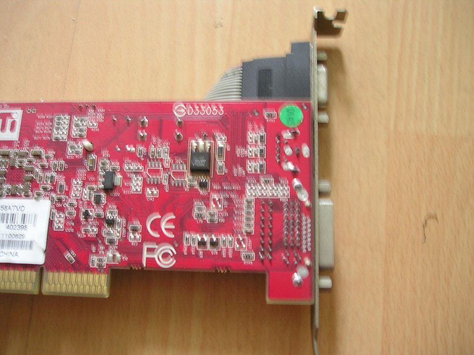 ATI AMD Radeon PowerColor9200LE R92LE 128MB DDR AGP Video Card ✅ in Neukirchen