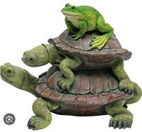 Gartenfigur Frosch und Schildkröten Design Toscano - NEU - Nordrhein-Westfalen - Alpen Vorschau