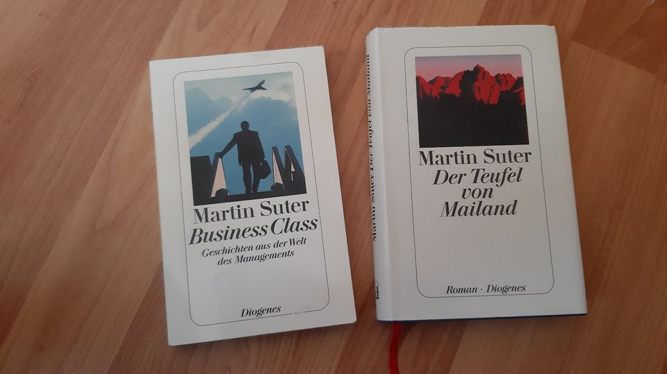 2 Bücher Marti Suter„Business Class“ -„Der Teufel von Mailand“ in Esslingen