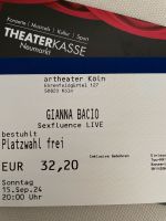 2x Tickets Gianna Bacio Köln, artheater 15.09.2024 Innenstadt - Köln Altstadt Vorschau