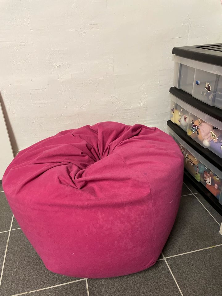 Sitzsack in pink in Aachen