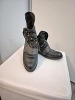 Airstep A.s98 Stiefelette Boots Leder schwarz mit Nieten Gr. 40 Sachsen - Wermsdorf Vorschau