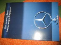 Gesamtprospekt Personenwagen Mercedes Benz von 1986 Hessen - Wanfried Vorschau