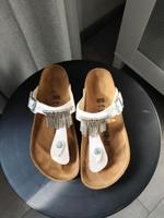 Birkenstock gezeh fringe Rose silber 37 Hessen - Hanau Vorschau