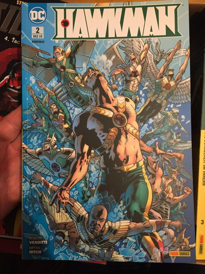 6 x Hawkman # 1- 5 plus Variant Panini 2019 - 2021 in Obernkirchen