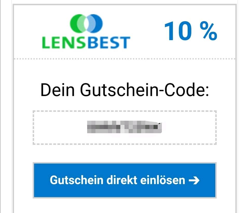 Lensbest 10% Gutschein in Bonn