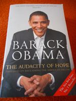 Barack Obama | The Audacity of Hope | Taschenbuch | Englisch 2008 Nordrhein-Westfalen - Siegen Vorschau