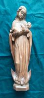 Sehr schöne Holzfigur Madonna Mutter Gottes mit Kind Berchtesgade Bayern - Schweitenkirchen Vorschau