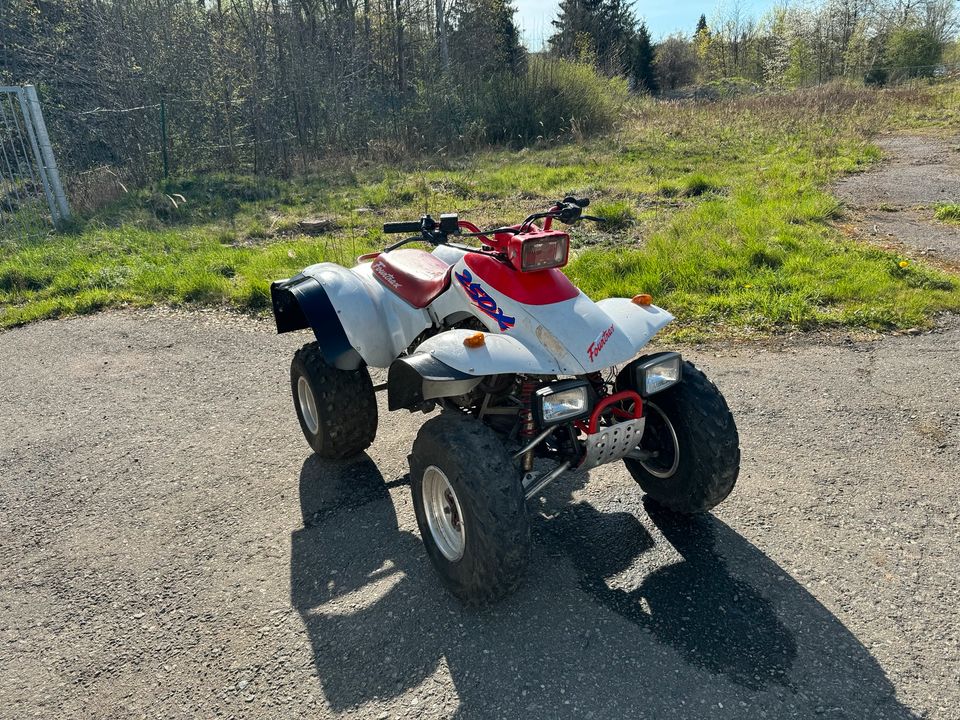 Quad HONDA TRX250X FOURTRAX Straßenzulassung Scheunenfund in Flöha 