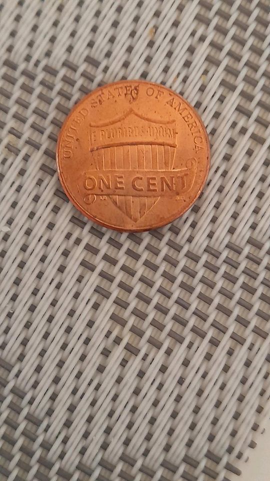 1Cent Münze in Oberhaid