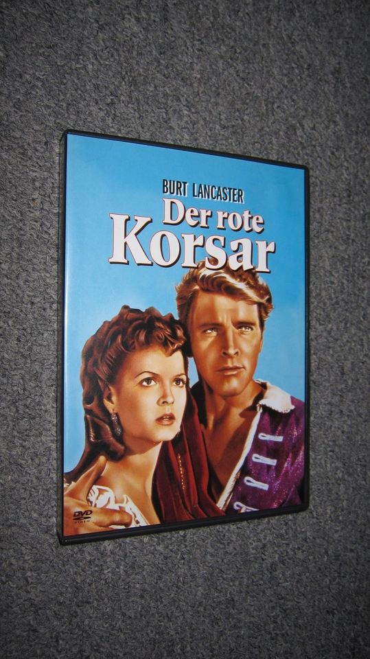 Der rote Korsar (DVD) Burt Lancester in Wiefelstede