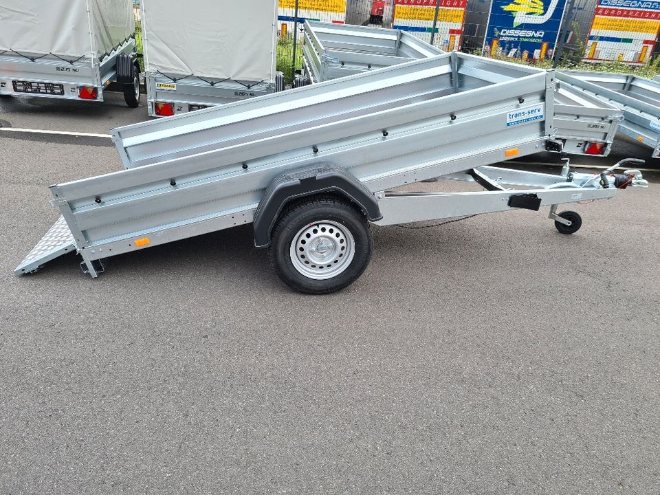 Trailis 1.300 kg gebremst Kasten 265x132 cm Trailer NEU 100km/h in Weilerswist