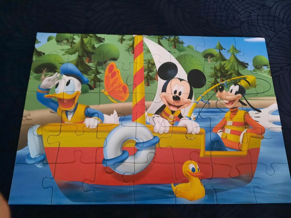 Kinder Puzzle Disney Micky Maus 35 Teile in Rüsselsheim