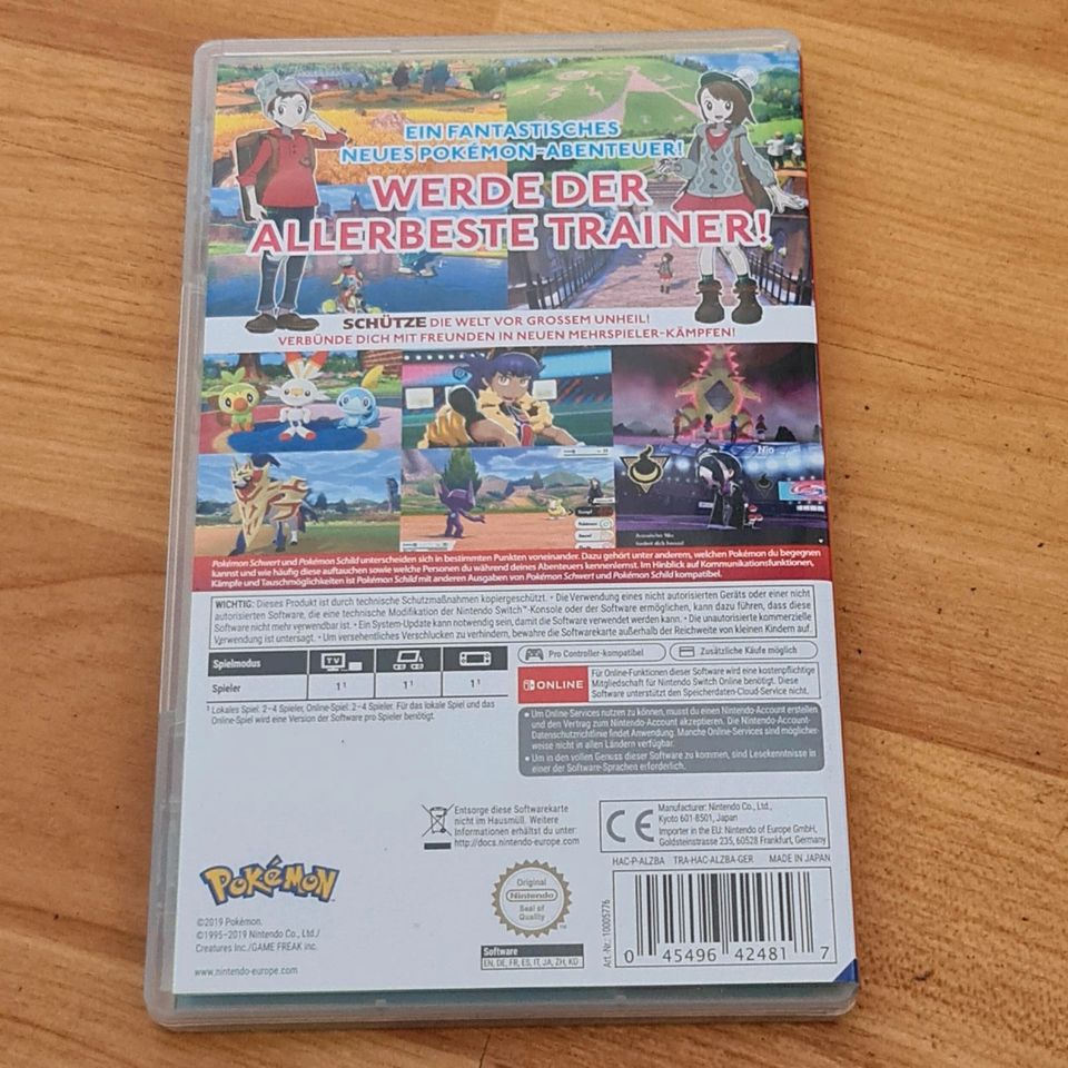 Pokémon Schild / Nintendo Switch Spiel. in Düsseldorf