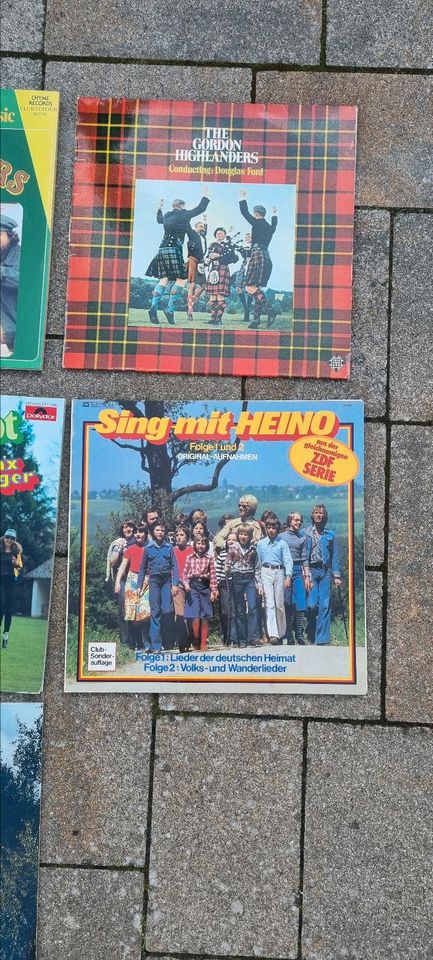 Schallplatten (Heino, irish folk,...) in München