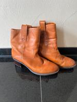 Stiefeletten Echtleder Cognacfarben Gr. 41 Rheinland-Pfalz - Wahnwegen Vorschau