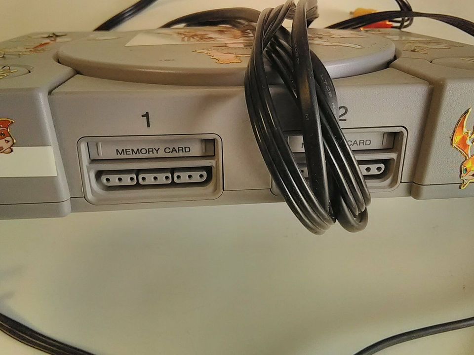 SONY PS1 PsOne Konsole Mini Slim Weiß Sony Playstation 1 PAL in Meiningen