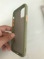 Neu! Handyhülle iPhone 11 Pro, Olive - orange Sachsen - Neugersdorf Vorschau