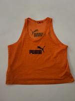 Puma Mesh Tank Top Gr XL Orange y2k Netz Shirt Top Rave Berlin - Steglitz Vorschau