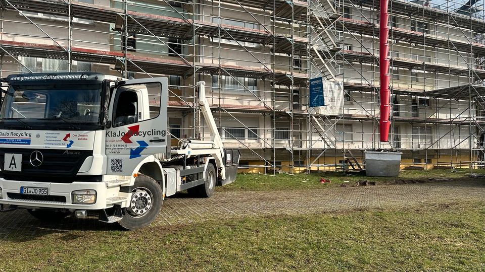 Containerdienst Bauschutt Sperrmüll Grünschitt Müll Container in Gießen