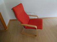 Poäng Ikea Sessel Schwingsessel Stuhl Liegestuhl Rot Stoff Holz Rheinland-Pfalz - Idar-Oberstein Vorschau