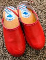 Holz Clogs Sandalen Pantoletten 37 Rot echt Leder orthopädisch Baden-Württemberg - Oberkirch Vorschau