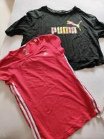 Puma Adidas Shirt Größe 36 38 rot und schwarz Bayern - Puchheim Vorschau