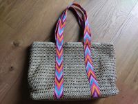 Basttasche Stroh Tasche. Boho, Ethno, Sommer! Nordrhein-Westfalen - Hilden Vorschau