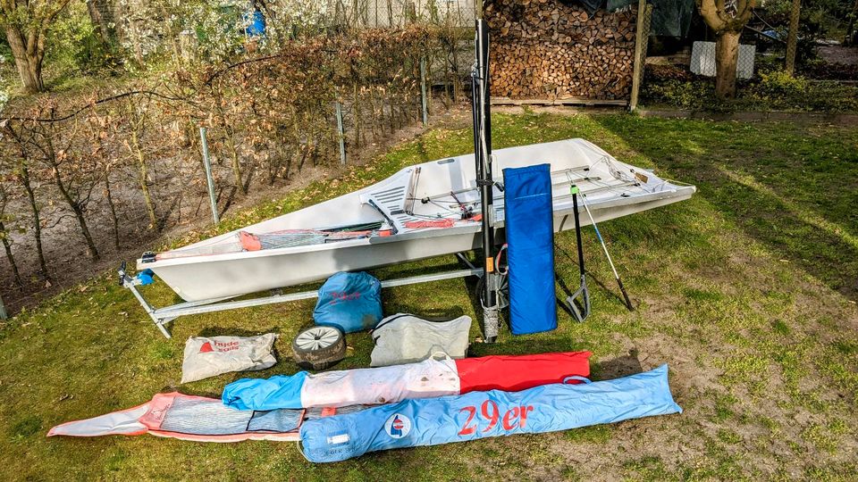 29er Open Skiff GER 316 für Einsteiger in Bergfelde