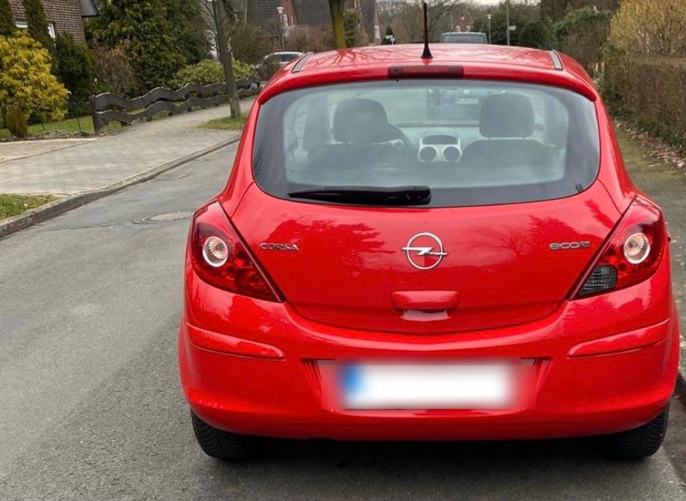 Opel Corsa Servolenkung E-Fenster E-Spiegel Goodyear Allwetter in Moers