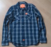 Superdry Hemd Herren XL blau Saarland - Völklingen Vorschau