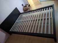 Ikea Bett Malm schwarz 140 x 200 cm mit Lattenrost Berlin - Treptow Vorschau