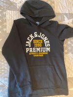 Hoodie Gr. 176 schwarz jack & jones Nordrhein-Westfalen - Viersen Vorschau