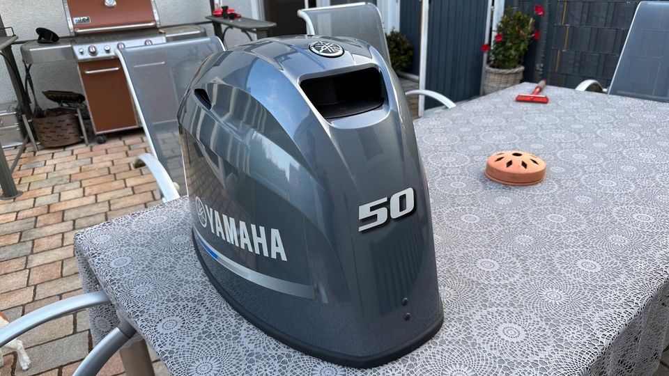 Motorhaube Aussenborder Yamaha 50 in Bad Vilbel