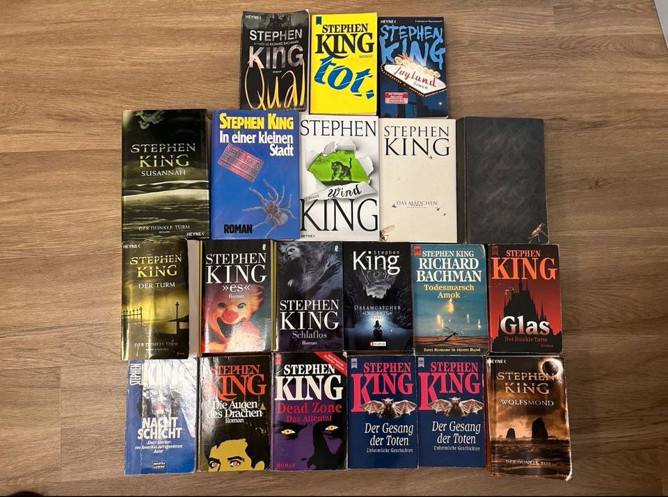 70 Bücher Stephen King Wolfgang Hohlbein Koonitz Sammlung in Dresden