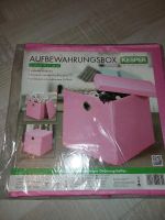 Kesper Aufbewahrungsbox Faltbox mit Deckel rosa/pink 30x30x30 cm Bayern - Eching (Niederbay) Vorschau