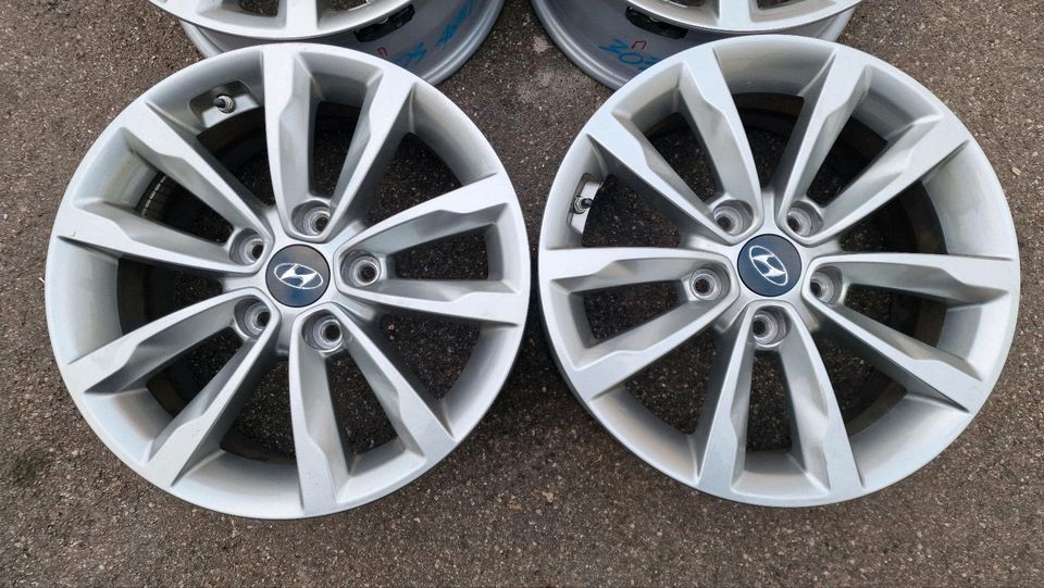 Alufelgen Hyundai i40 RDKS 7Jx16 52910-3Z610 5x114,3 ET 40 in Burgau