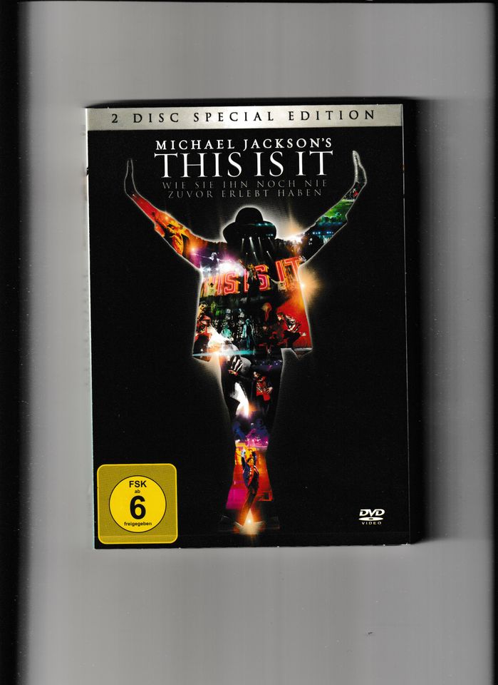 Doppel-DVD "Michael Jackson`s - This Is It ", inklusive Bonusmate in Niddatal