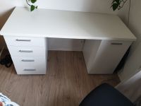 weißer Schreibtisch mit Schubladenelementen Rheinland-Pfalz - Mainz Vorschau