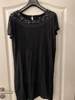 Vorteilhaftes schwarzes T-Shirt Kleid, 100% Viskose Gr. L Bayern - Dießen Vorschau