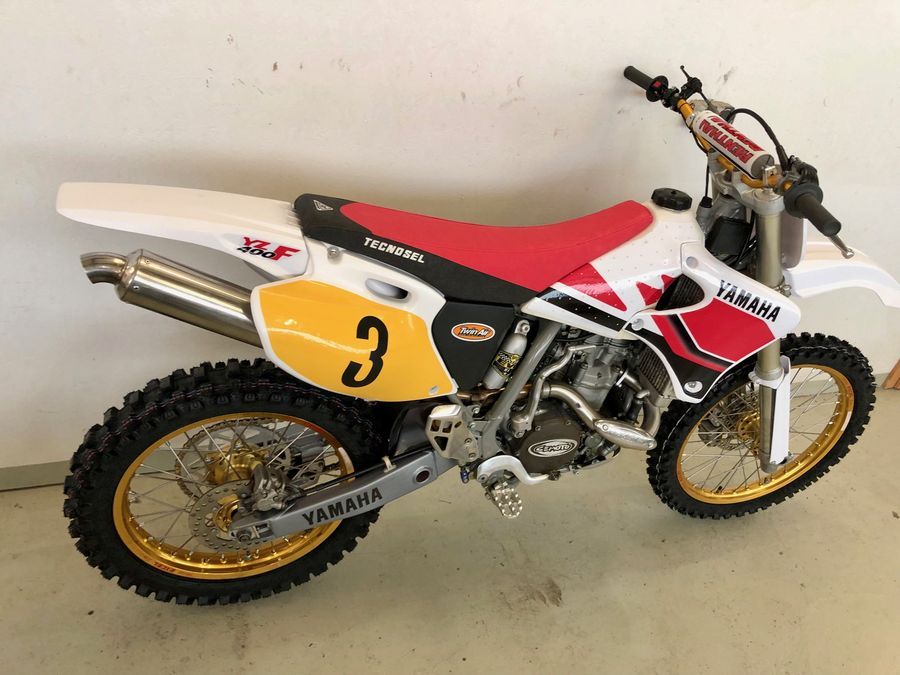 1998 Yamaha YZ400F Evo Motocross sehr seltenes Anniversary Model in Todesfelde