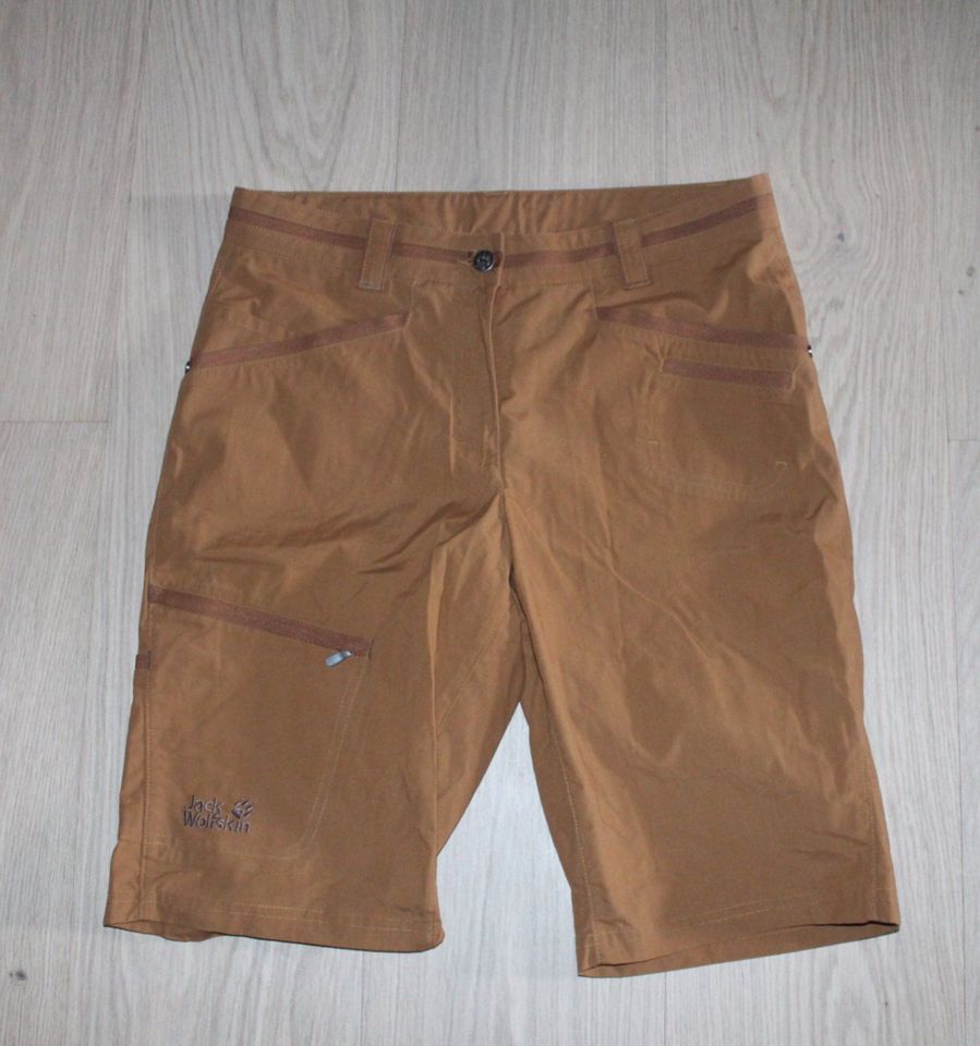 kurze Hose, hellbraun, Größe 38, Jack Wolfskin, Outdoor in Schönbach