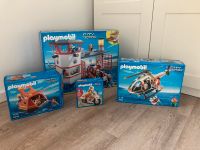 Playmobil 5539 5542 5544 5545 Küstenwache Hubschrauber Insel Bad Doberan - Landkreis - Kritzmow Vorschau