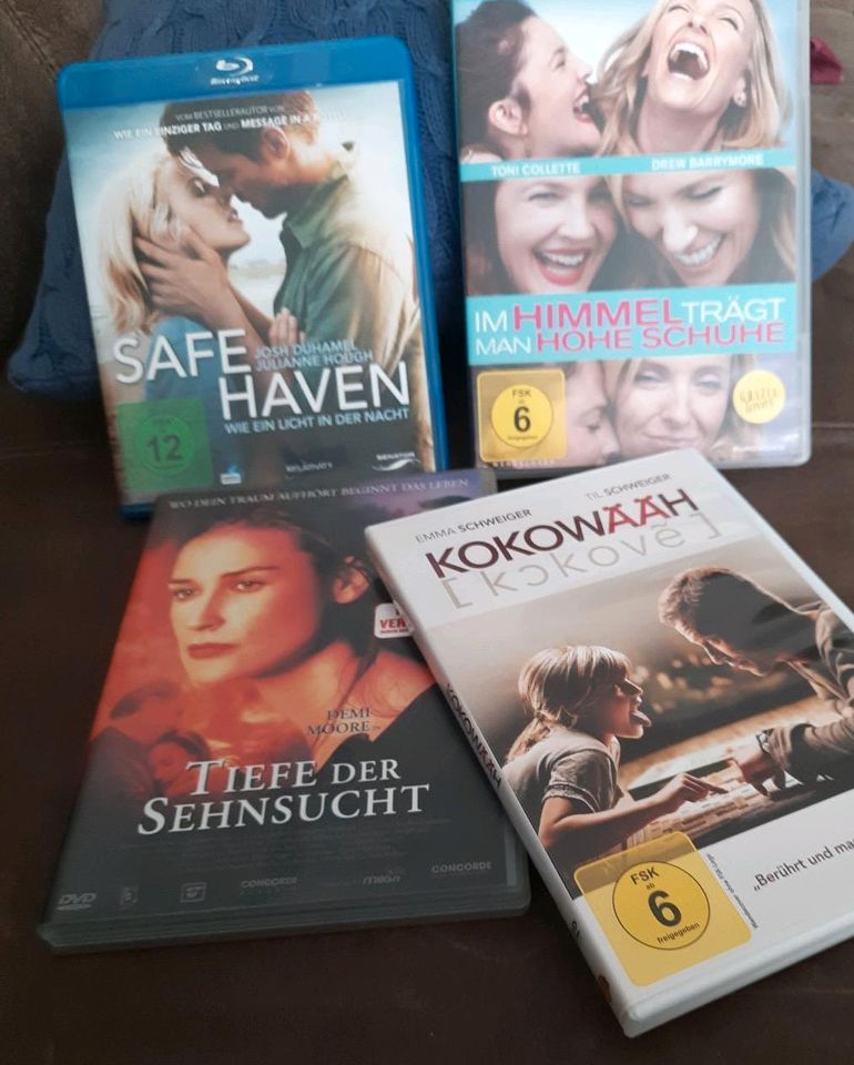 3 Dvd's 1Blue ray in Wiesbaden