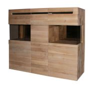 Highboard, Schrank, Eiche massiv, Wohnzimmer, Cibora Niedersachsen - Quakenbrück Vorschau